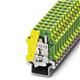 Conn Ground Terminal Block F 2 POS Screw ST T DIN Rail 82A