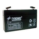 Sealed Lead Acid Battery 6V@1.2AH 3.8 X.95 X 2.1 FO-01 Te