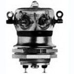 POWER/SIGNAL RELAY, SPST, MOMENTARY, 12VDC (COIL), 10A (CONTACT), PANEL MOUNT-THREADED