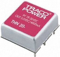 TRACOPOWER Isolated DC-DC Converter, Vin 36  75 V dc, Vout 5V dc, I/O isolation 1500V dc