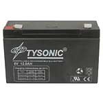 BAT,LEAD ACID,6V@12AH, RECHARGEABLE