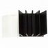 Passive Heat Sink, ASIC, Adhesive Mount, 12°C/W, Al, Black