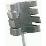 Heat Sink Passive TO-220/TO-262 Vertical Clip Aluminum 26.8°C/W Black Anodized