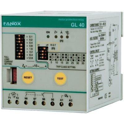Fanox 11303 GL16 Motor Protection Relay, Full Protection