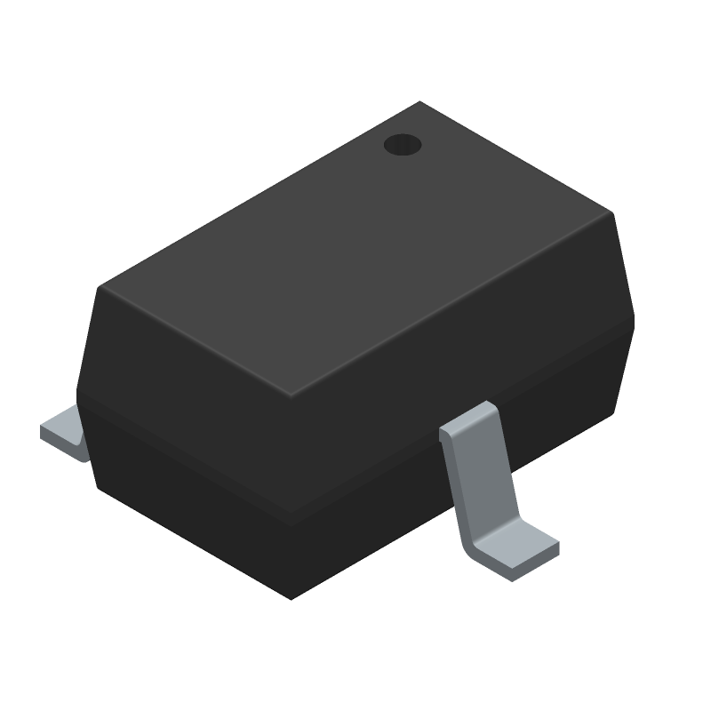 Voltage Detector IC, 1-Ch, 2.32V Reset, 1V-5.5V, 1.75uA, SC-70, SMT