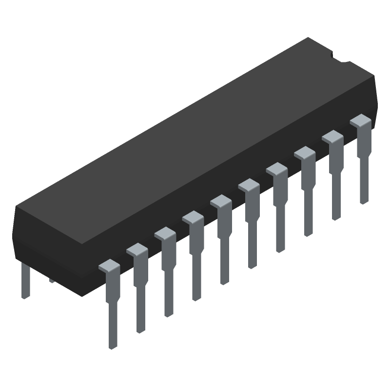 8-Bit 3-State Bus Transceiver, 5V, PDIP