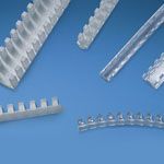 Grommets and Eyelets Edging Slotted Rectangle Nylon Natural