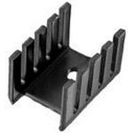 Heat Sink Passive TO-202 Screw Mount Aluminum 24°C/W Black Anodized