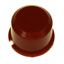 CAP TACTILE ROUND RED