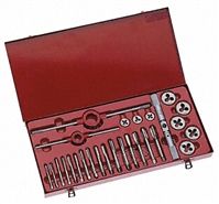 TAP/DIE SET, 1/4-1/2" UNC, HSS, GT - More Details