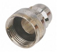 Straight Male 1in Straight Coupler, 1 in BSP Female, Brass