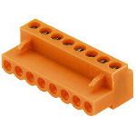 FFC/FPC Connector, 8 Pos, 300V, 10A, 5.08mm Pitch, ZIF