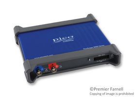 PICO TECHNOLOGY PICOSCOPE 3204D USB Oscilloscope, PicoScope 3000 Series, 2 Analogue, 70 MHz, 1 GSPS, 128 Mpts, 5 ns