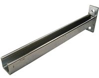 Unistrut Steel 300mm Cantilever Arm with 135 x 45mm Base 1.20kg