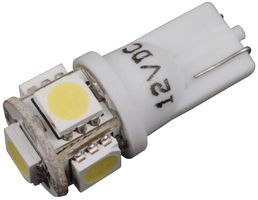 CEC INDUSTRIES         L12V-WB-W             LED BULB, WEDGE, WHITE, T-3 1/4