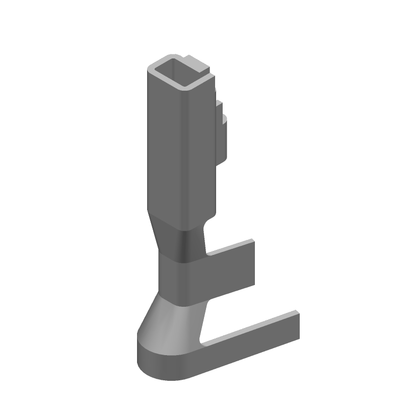 Universal Power Female Crimp Connector 12A 600V Tin Copper Alloy