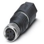 4 Pos Female Sensor Actuator, 4A, 30V, IP65, Straight