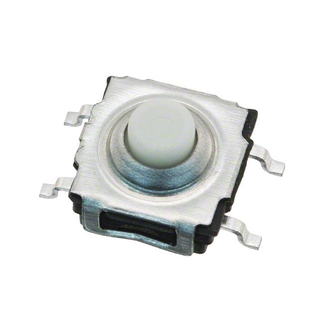 SPST Momentary Tactile Keypad Switch, 50VDC, 50mA, Surface Mount