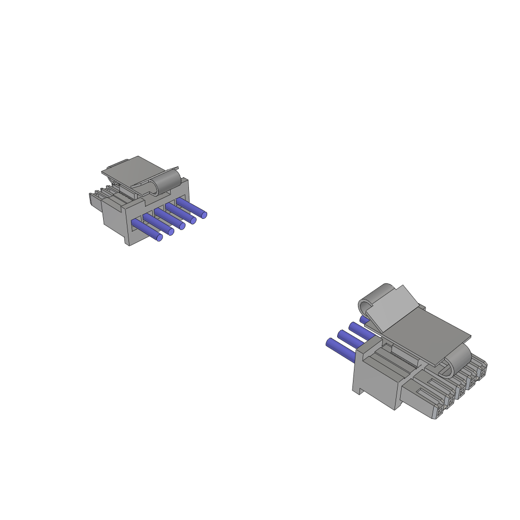 Cable Assembly AC Power 0.082m Power to Power 5 to 5 POS SKT-SKT Crimp-Crimp 20AWG