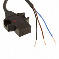 Retroreflective Photoelectric Sensor, 2.5mm Min, 8mm Max, Panel Mount