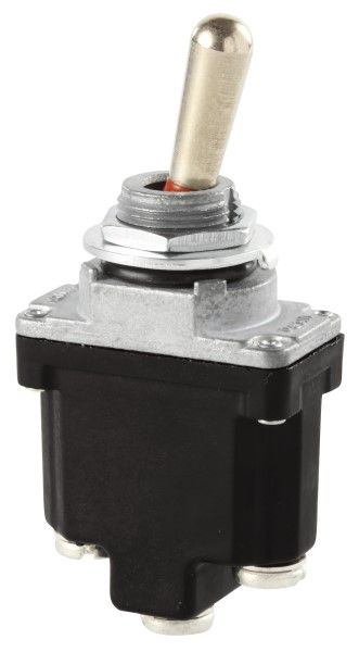 SPDT Toggle Switch, 15A 250VDC, Momentary, Screw Terminal