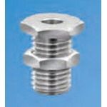 Screw Hex-HD 3/8-32-THD 11.1mm-LG Brass Nickel