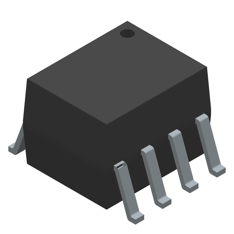 8-pin SOIC Dual-Channel Phototransistor Output Optocoupler, 2500-REEL