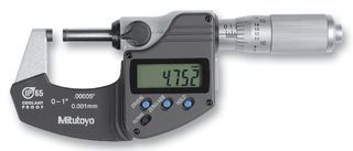 MITUTOYO   293-334   DIGITAL MICROMETER 0-1"/0-25MM IP65