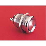 Illuminated Pushbutton Switch, SPST, 1A 50VAC, Panel Mount, Screw