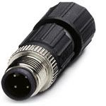 4-Pos Male IDC Sensor Connector, 4A 125V, IP65