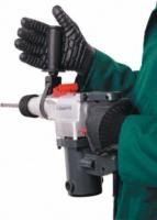 BM Polyco Black Anti-Vibration Foam-Coated Reusable Gloves x 2 IMPACT RESISTANT 10 - L