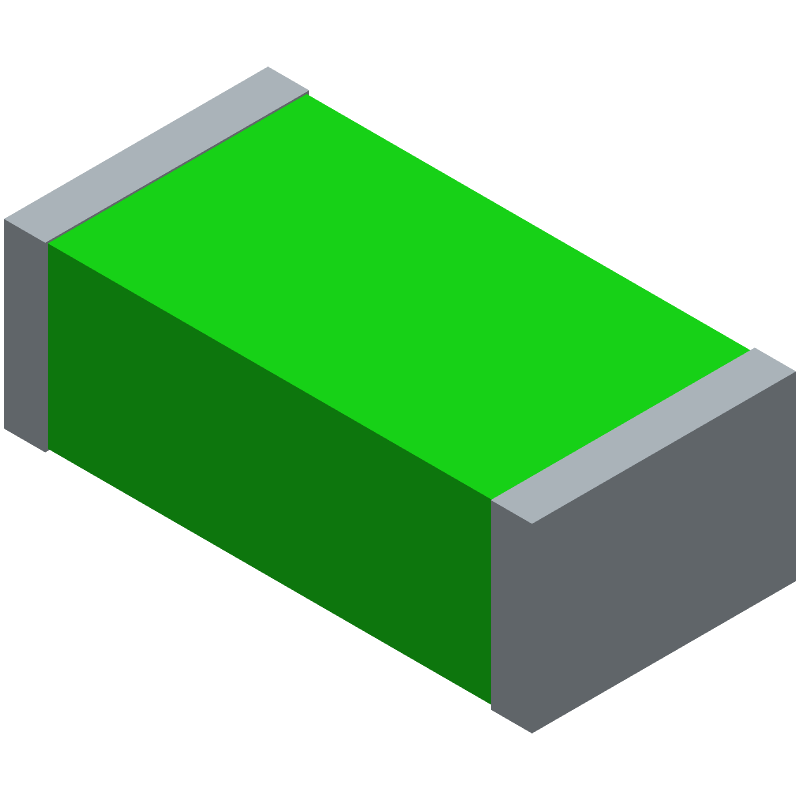 PTC Resettable Fuse 0.12A Hold, 0.29A Trip, 30V, 10A, 1206 SMD