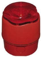 Banshee Excel Lite Sounder Beacon, 110dB, Red LED, 9  30 V dc