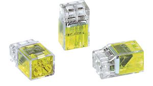 24A 450V IDC Wire Connector, 2-Way, 12-22AWG, PC, UL94 V-0