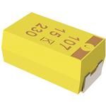 Cap Tant Solid 15uF 35V X CASE 10% (6.93 X 5.41 X 2.74mm) Inward L SMD 6954 (0.001%FR) 0.06 Ohm 125°C T/R