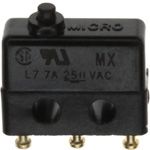 SPDT Snap Action Switch, 5A 30VDC, Solder, Screw Mount