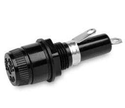 Fuse Holder 1/4 X 1-1/4 PANEL MOUNT