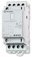 FINDER   22.34.0.048.4720   Contactor, 3PST-NO, SPST-NC, DIN Rail, 48 V, 48 V
