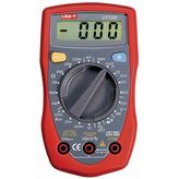 Multimeter digital RMS 1999 digits 500 VAC 500 VDC 10 ADC, UT33D, UNI-T