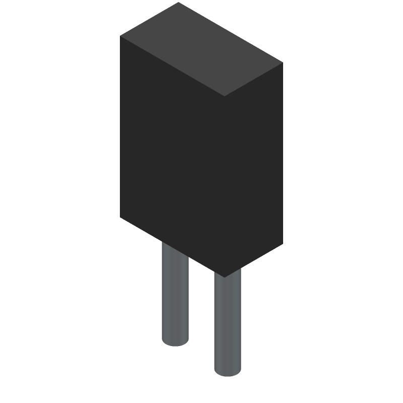 Single Color LED, Yellow Green, Diffused, 5mm, 2 X 5 MM, ROHS COMPLIANT PACKAGE-2