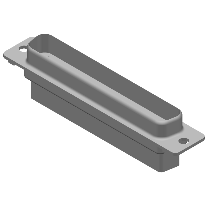 D-Sub Connector M 37 Pos Crimp ST Shielded 250V