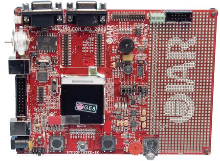 STM32F103ZE-SK Evaluation board PC hosted mode USB, KSK-STM32F103ZE, IAR Systems