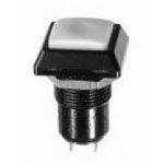 Illuminated Pushbutton Switch, SPST, 5A 48VAC/48VDC, Red LED, IP67, Panel Mount