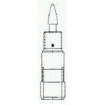 Switch Toggle ON (ON) DPDT Tab Lever IWTS 5A 115VAC 28VDC Panel Mount with Threads