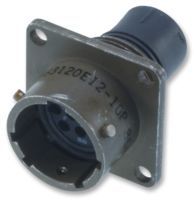 MIL-DTL-26482 Circular Receptacle, 41 Pos, Crimp, 7.5A, Al/Cd