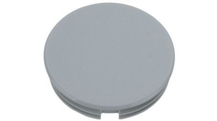 Cover 14.5 mm light grey, 040-3015, Elma