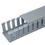 Wire Ducting Slotted Duct PVC 4"X4"X6'ADHLGRY