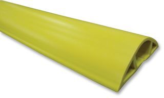 Cable Accessories Single Wire Floor Guard Vinyl Yellow