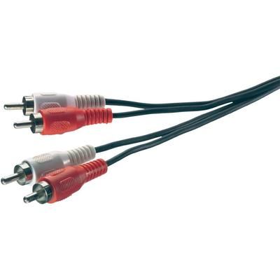 SpeaKa Professional RCA plug (phono) to RCA plug (phono) Audio Extension Cable