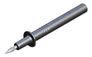 PROBE, PIN, 4MM, BLACK, MVL S; Test Probe Type:Point; Test Probe Functions:Multifunction; Accuracy %:-; For Use With:Safety Measuring Leads; SVHC:No SVHC (15-Jun-2015); Colour:Black; Contact Plating:Nickel Plated Contacts; Contact ;RoHS Compliant: Yes